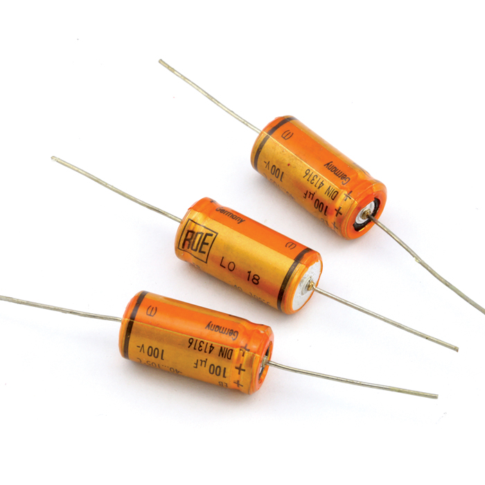 Roederstein_Axial Aluminum Capacitors