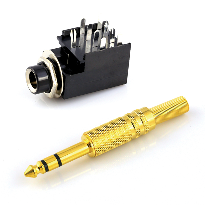 6.3mm 插頭和座
