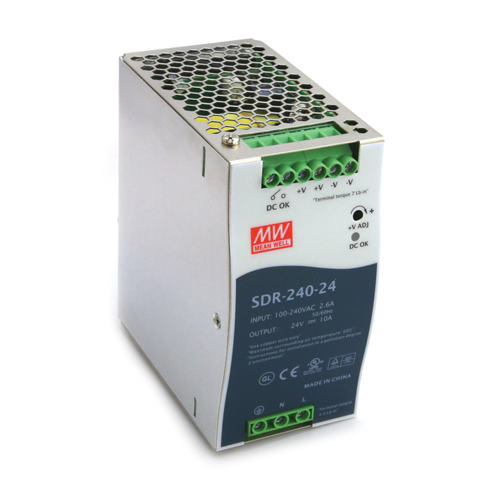 DIN 120-960W PFC功能單組交換式電供器