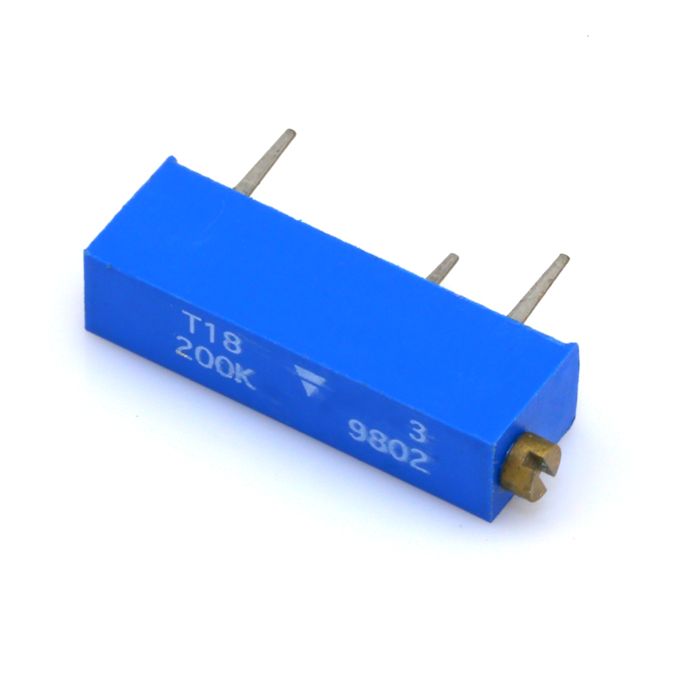 VISHAY_T18 SERIES 多迴轉半固定陶瓷可變電阻