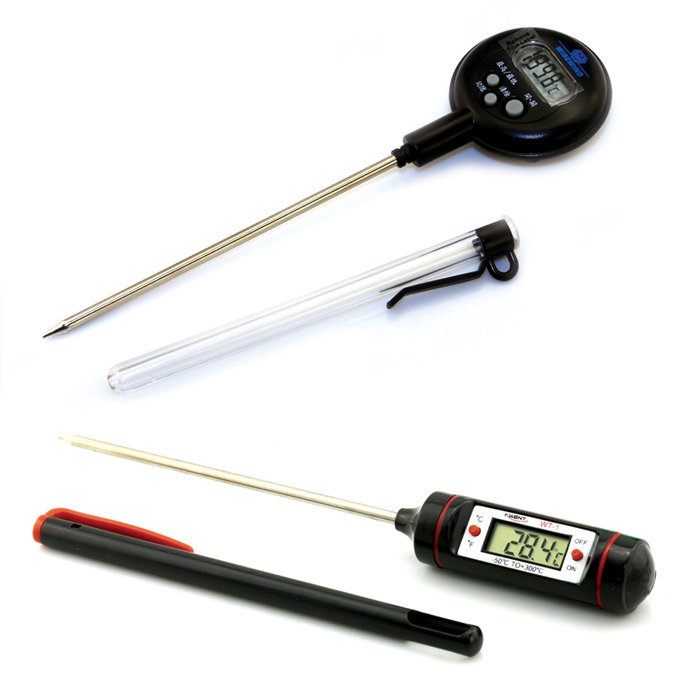 Single Digital Thermometer and Probes