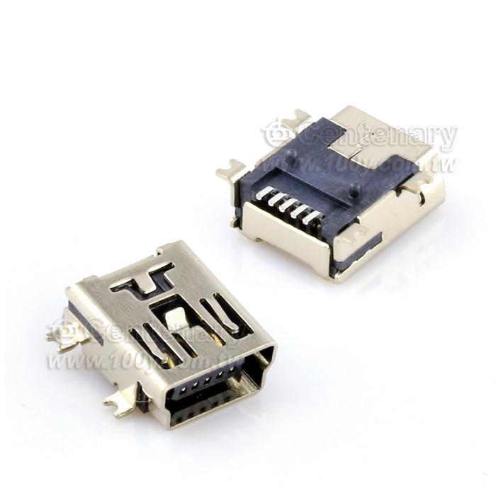 Mini USB 5P Socket - 110158 Product Image