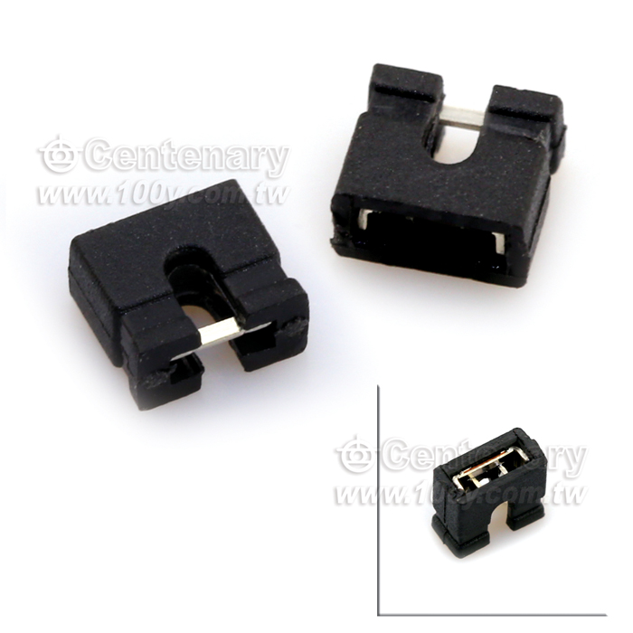 P:2.0 跳線帽-短路帽  H:4.5mm【ROHS】