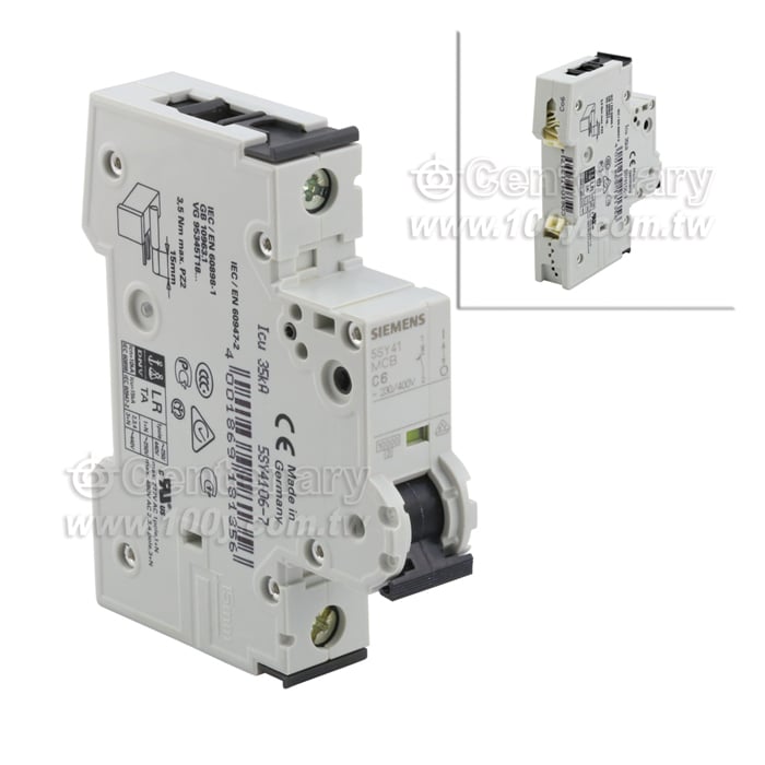 SIEMENS_迴路保護器 3A/1-pole - 63900 產品圖片