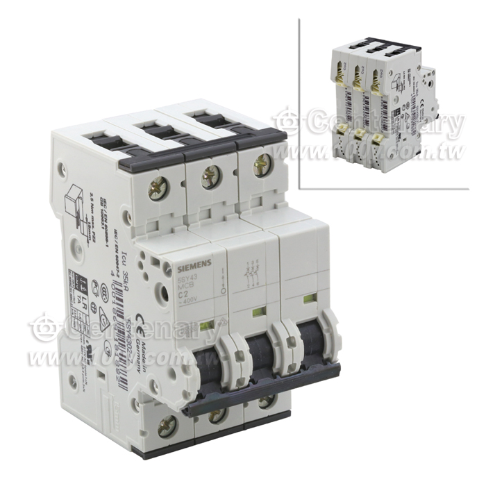迴路保護器 2A/3-pole - 110291 產品圖片