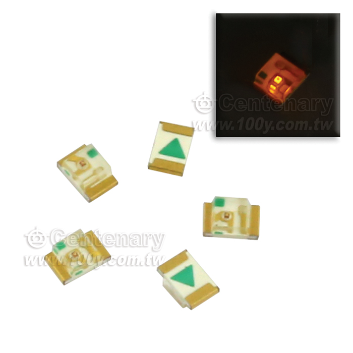 0805 SMD LED 黃色 - 110310 產品圖片