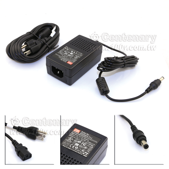24V/1.04A AC-DC Single Output Wall-Mounted Adaptor - 106030 Product Image