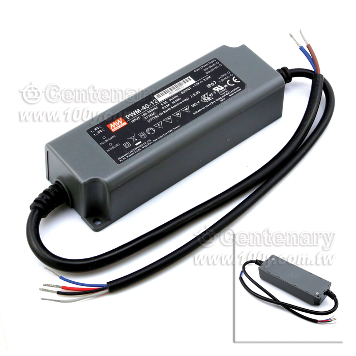 40W PWM Output LED Power Supply - 104009 Product Image