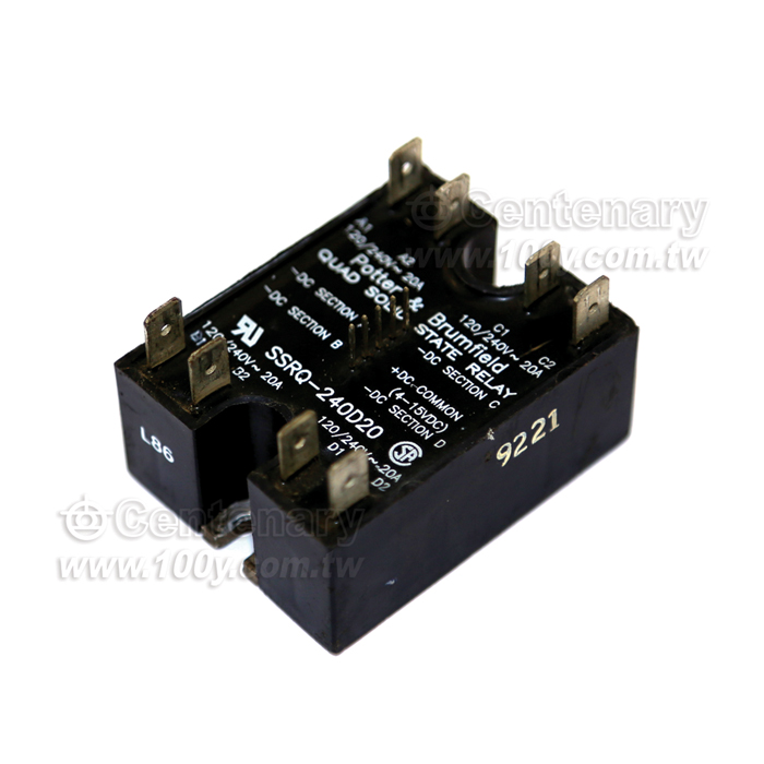 固態繼電器 20A 120/240V - 106907 產品圖片