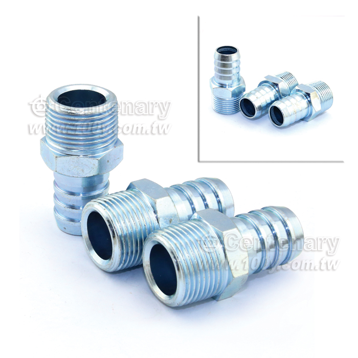 Straight Outlet Connection 1" Plug Heart-1" Male Dog (Iron) - 106684 Product Image