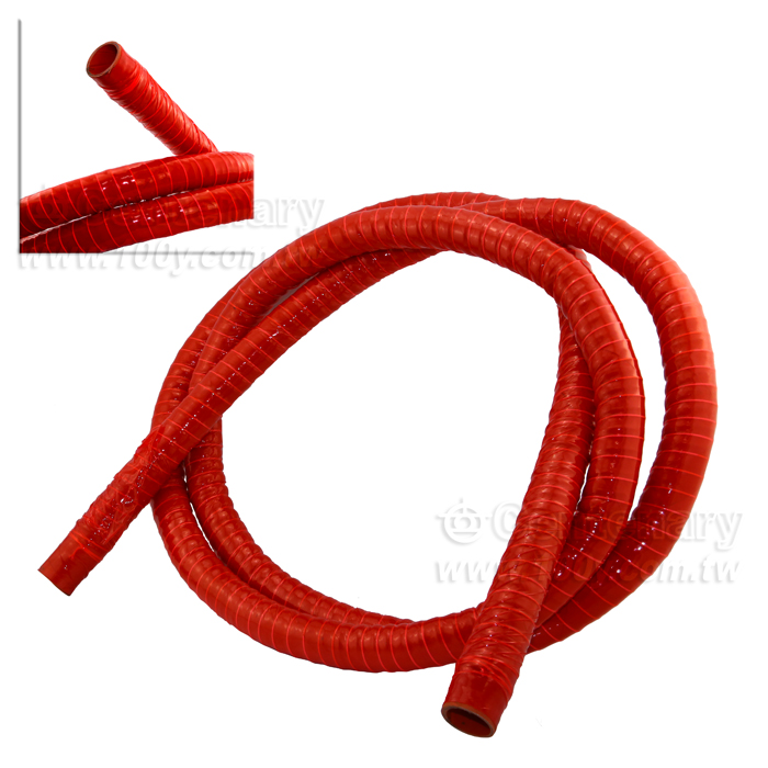 Single Red Silicone Tube - 106685 Product Image