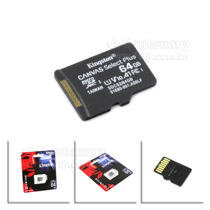 Kingston_64GB High speed　TF(microSD)Card - 104390 Product Image