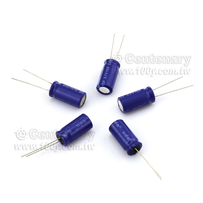 法拉電容 10F/2.7V 10*25mm - 115886 產品圖片