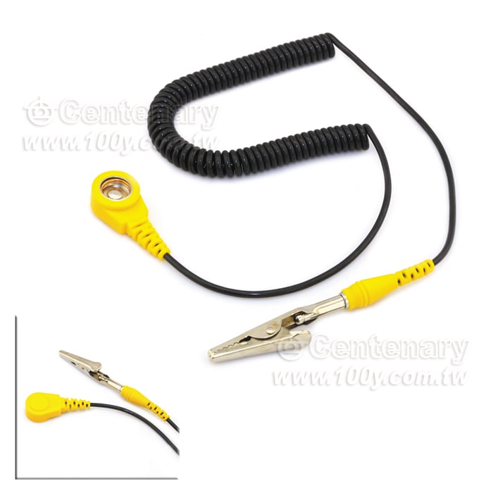 grounding cord for wrist strip & mat