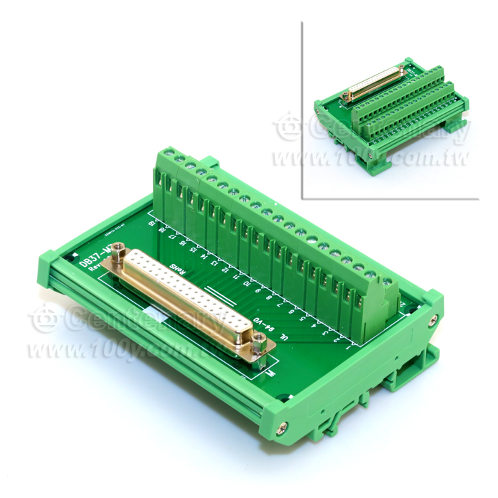DB37 to DR37 Female Forward Terminal Terminal - 111726 Product Image