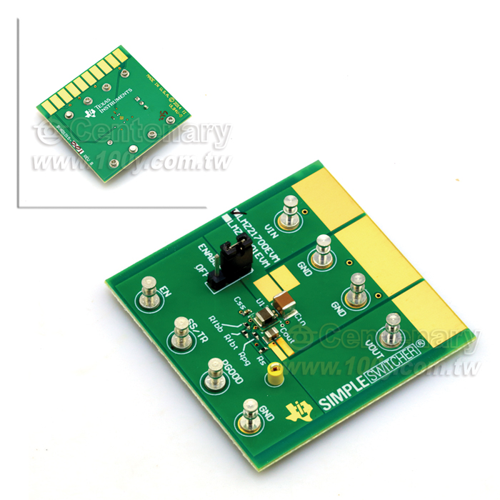 LMZ21701 and LMZ21700 Simple Switcher Nano Module Evaluation Board - 111786 Product Image