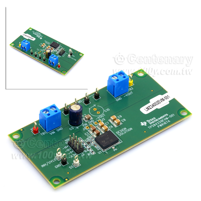 Using the LMZ34002:Negative Output Voltage Simple Switcher Power Module Evaluation Module - 111788 Product Image