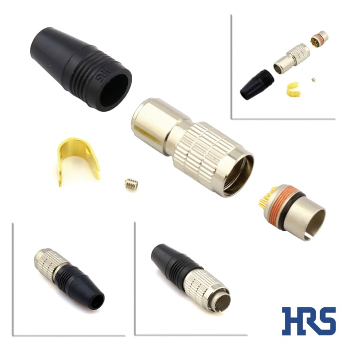 HRS_HR25 Series World's Smallest Pound Type Multiple Contact Connector