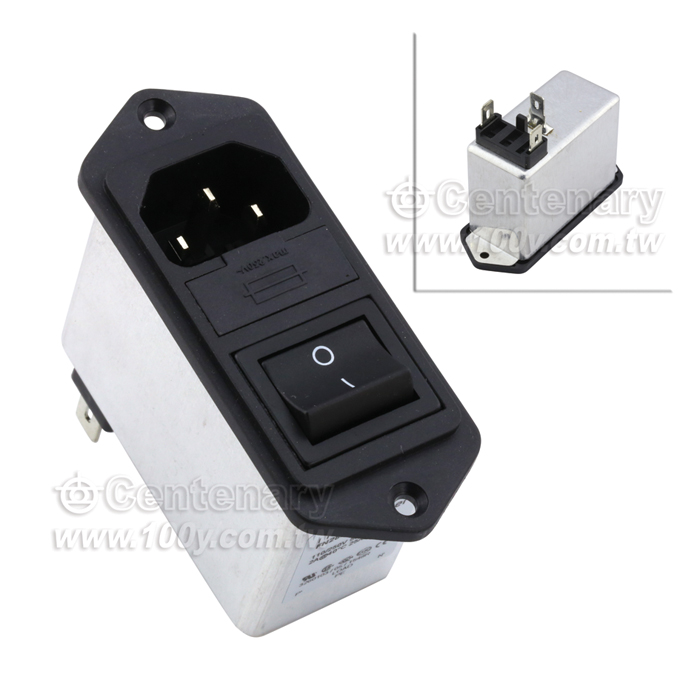 功率輸入模組 2A 250VAC - 84730 產品圖片