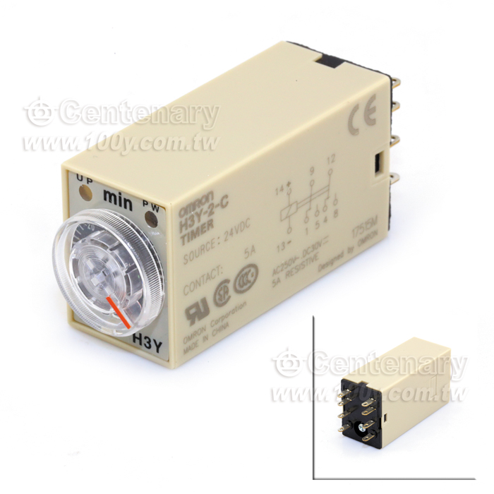 5分鐘限時繼電器 220Vac - 112893 產品圖片