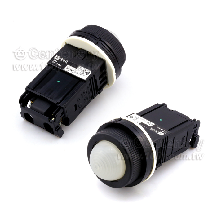 Fuji Electric_圓凸指示燈220V 白 - 112831 產品圖片