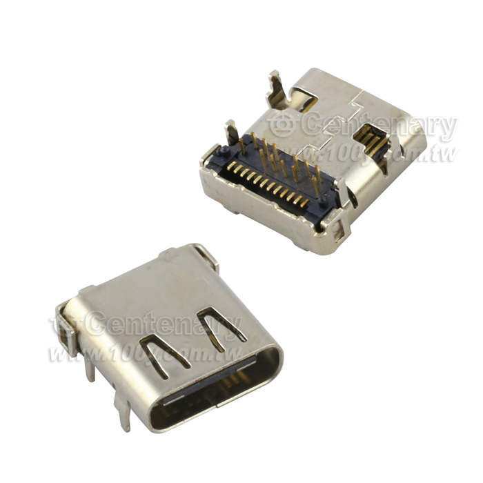USB3.1 母座插腳式連接器 Type C - 111869 產品圖片