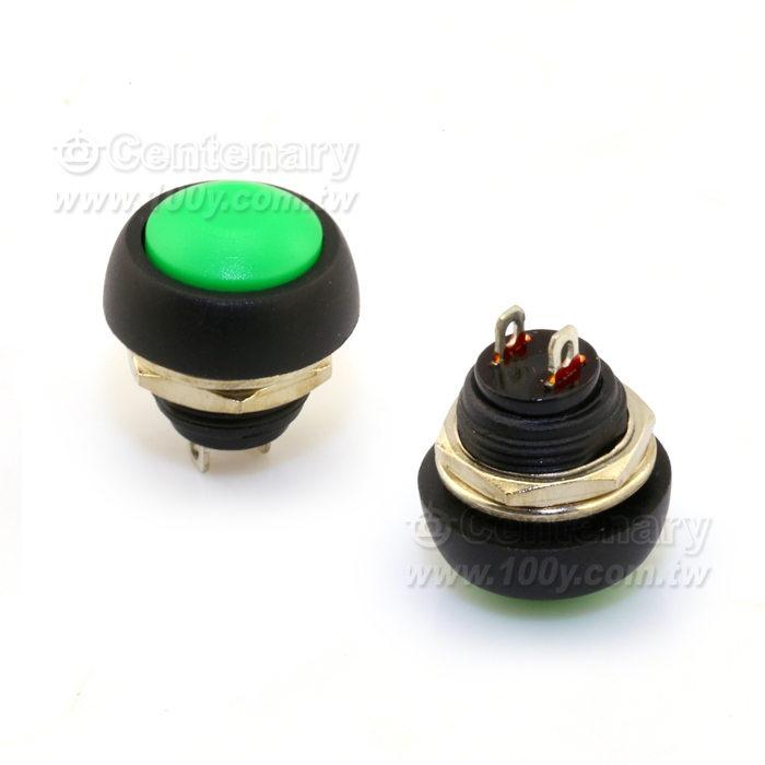 12mm 圓形綠色 1常開 - 113076 產品圖片