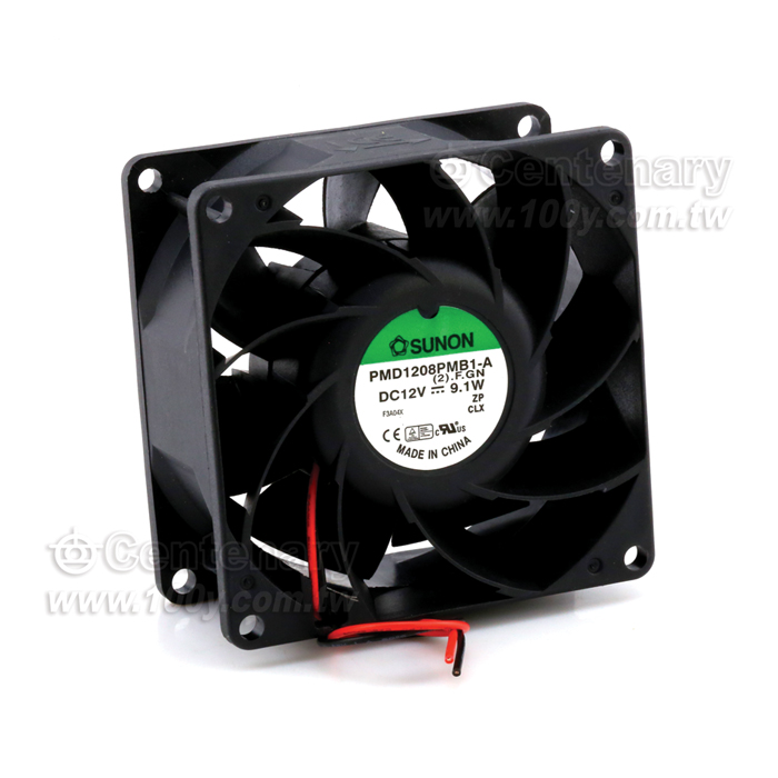 DC12V 帶線式風扇 80*80*38mm - 113043 產品圖片