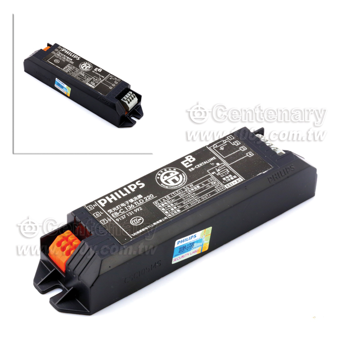 PHILIPS_ 220-240V/50/60HZ/18W Electronic Ballast - 113219 Product Image