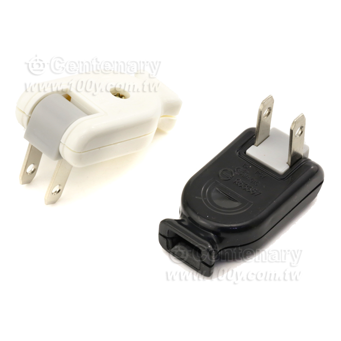 可轉向AC插頭125V/15A 1650W  - 6879 產品圖片