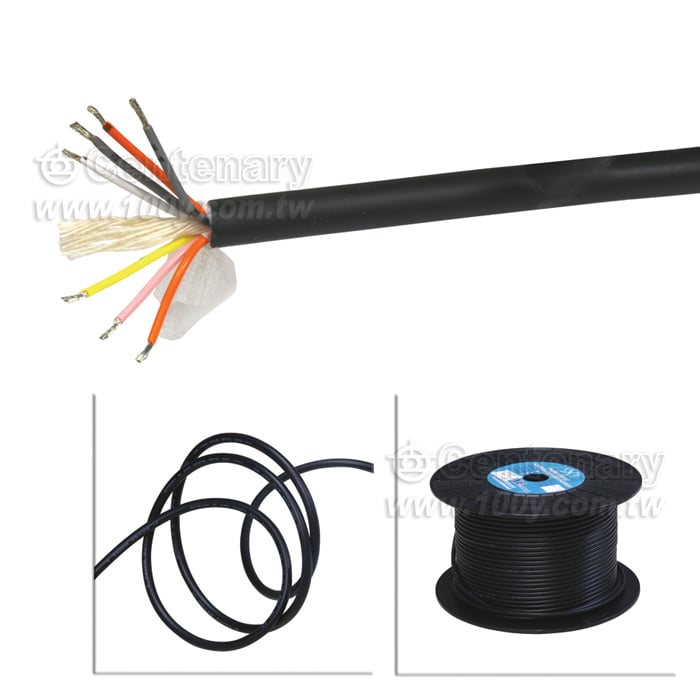 太陽牌耐彎曲拖鏈信號線 6C*24AWG