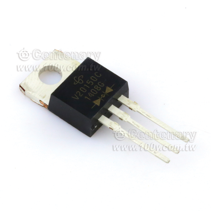 Dual High Voltage Trench MOS Barrier Schottky Rectifier - 113379 Product Image