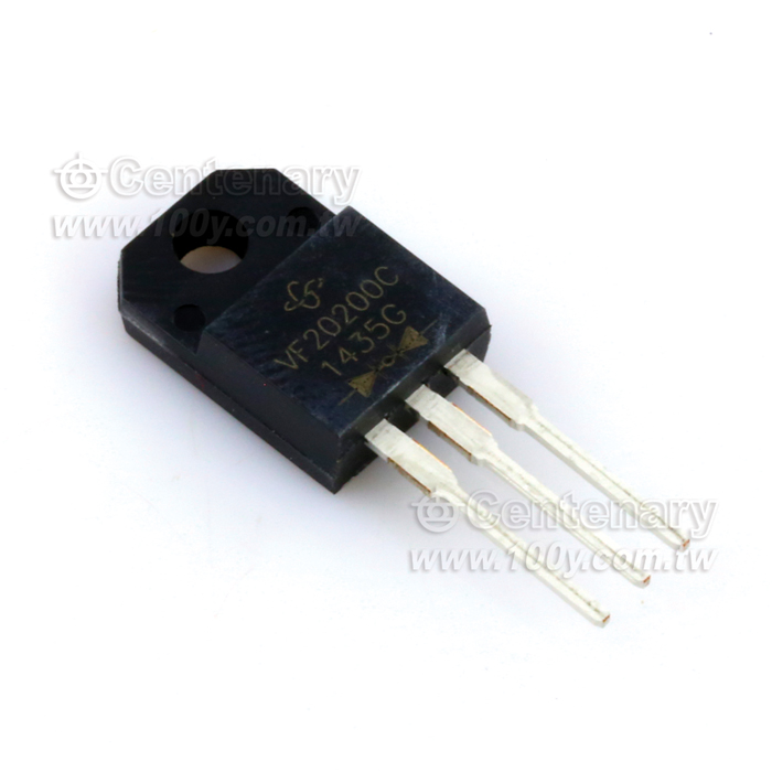 Dual High Voltage Trench MOS Barrier Schottky Rectifier - 113382 Product Image