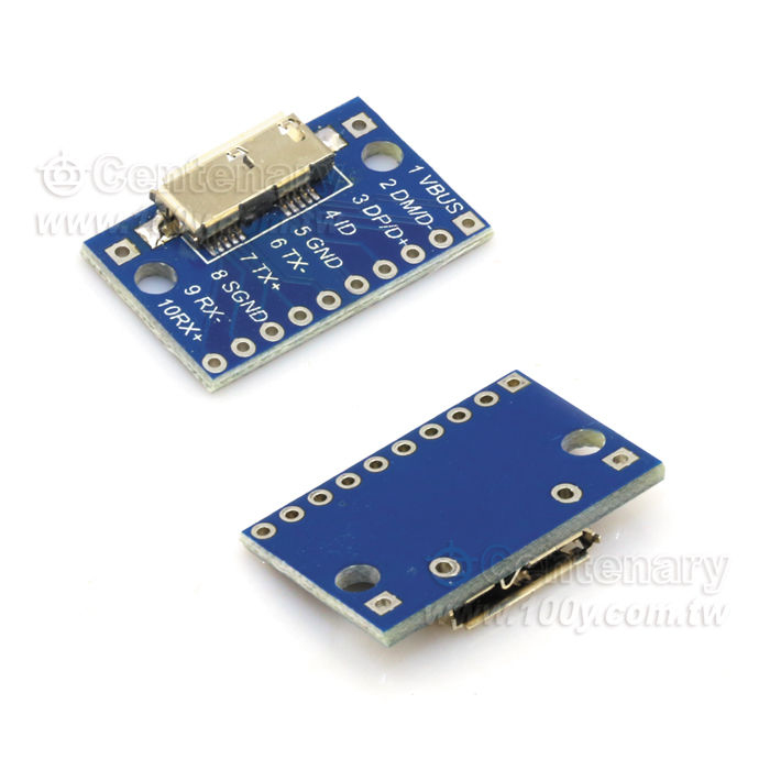 MicroUSB3.0 Female Socket+Adapter Plate - 113469 Product Image