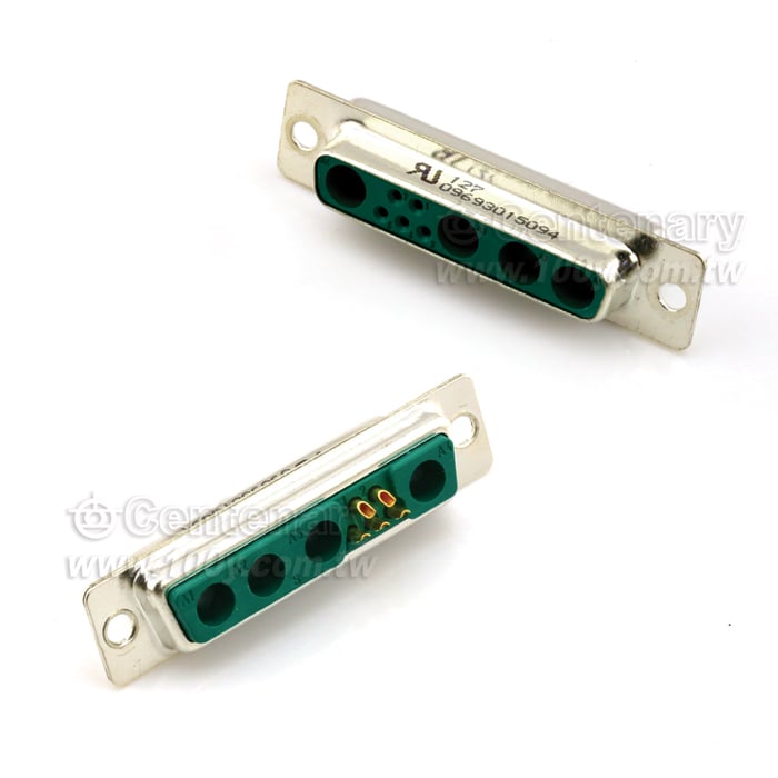 D-Sub Mixed Contact Connectors DSUB FEM 9W4 SHELL