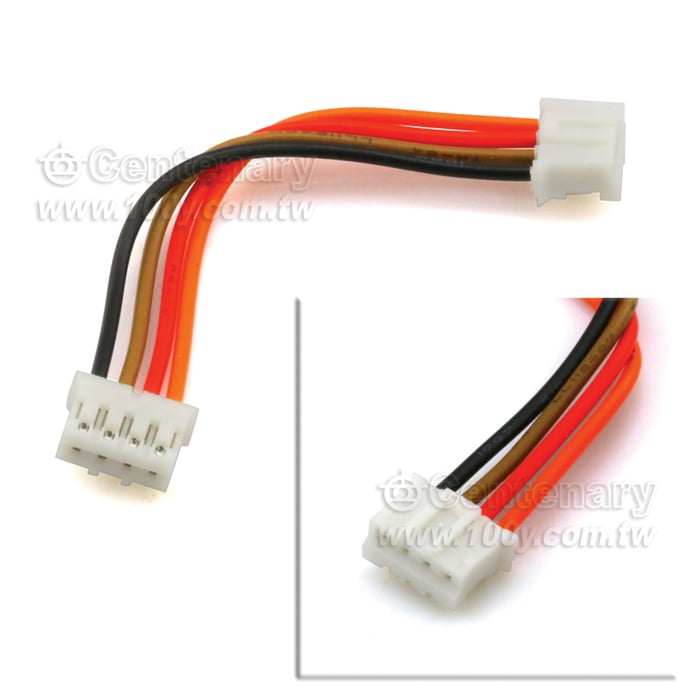 AWG26/5cm 7015 Mate-N-Lok Female Connector+ Terminal Cable P:2mm