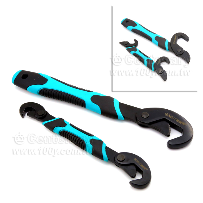 黑色防銹萬能扳手 9-32mm (2支/組) - 114383 產品圖片