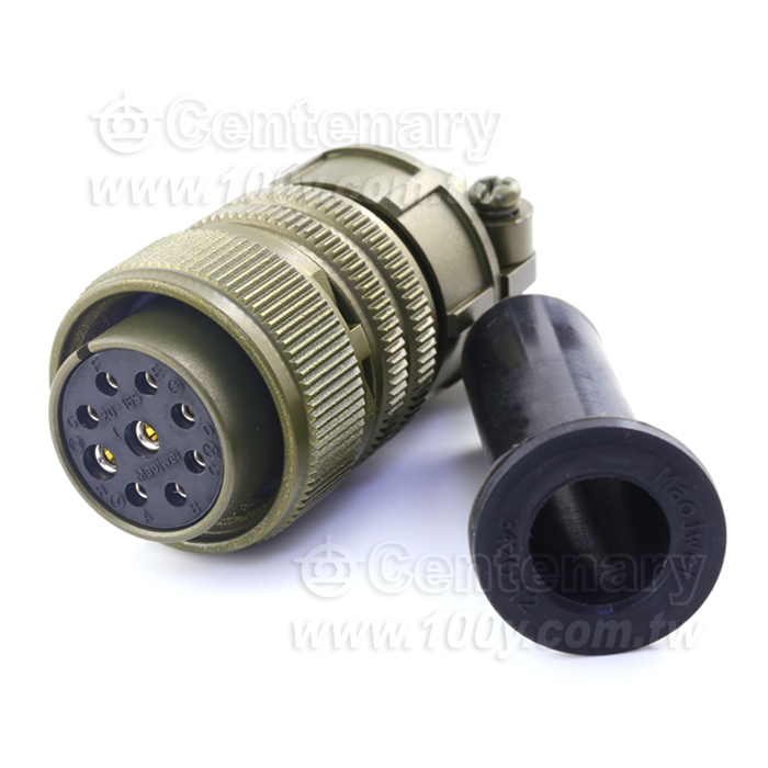 Straight Plug+Cable Strain Relief Clamp - 116265 Product Image