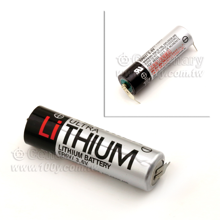 3.6V/2000mAh 不可充鋰電池 - 114520 產品圖片
