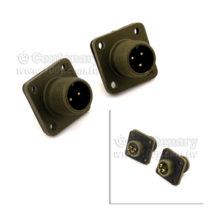 3P Box Mount Receptacle - 114727 Product Image