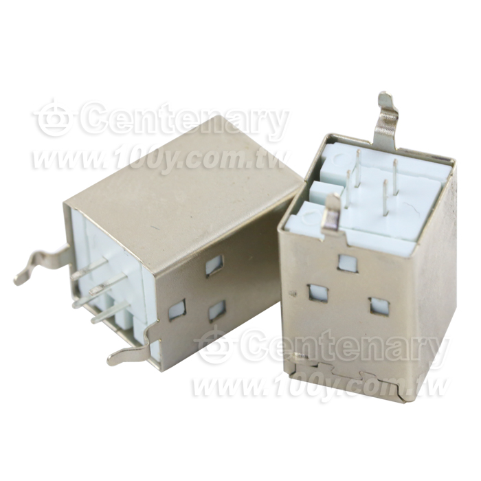 USB CONN 4P B型 180° - 114907 產品圖片