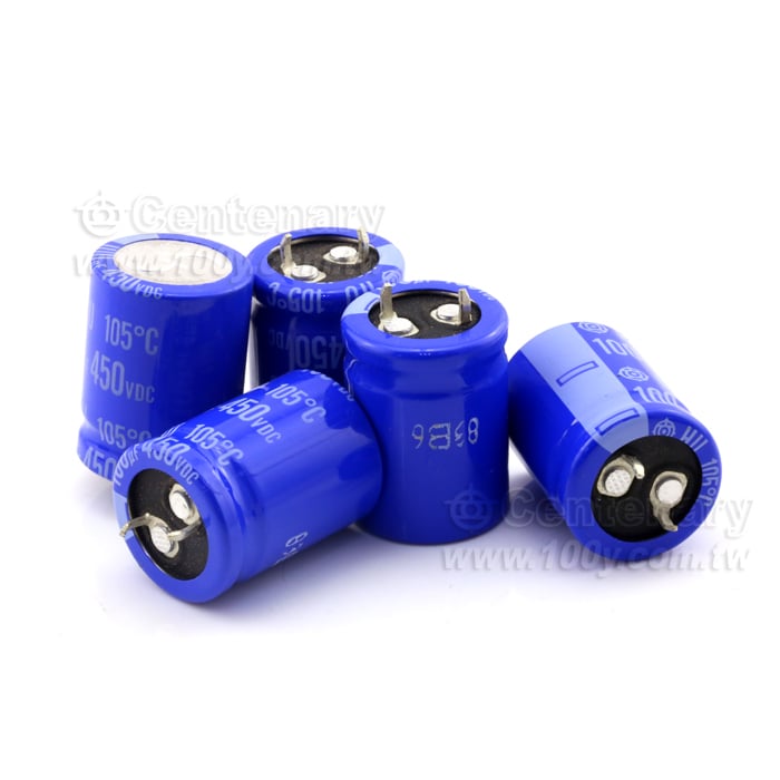 HU-100uF/450V ±20%