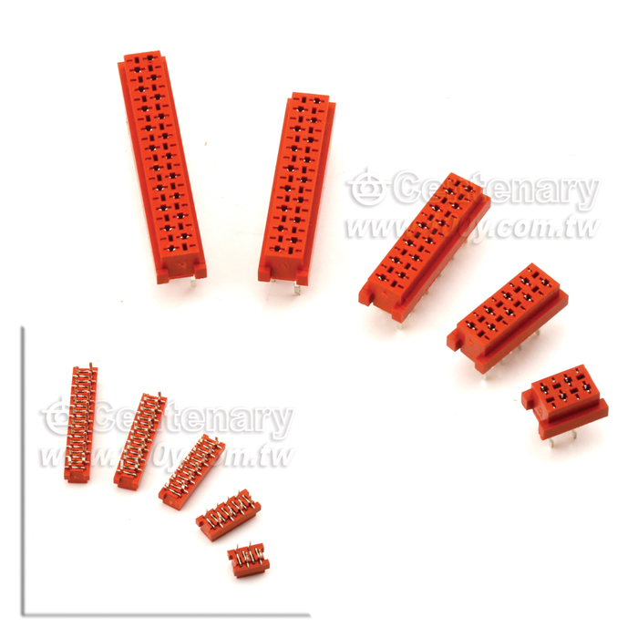 DIP 180° Insert Mount Connector - 115202 Product Image