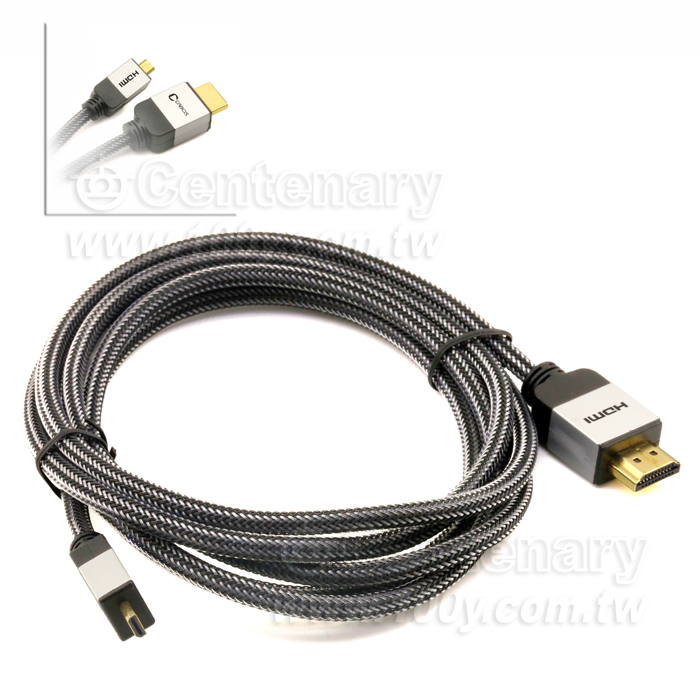 MiniHDMI轉HDMI高清連接線 2M    - 14481 產品圖片