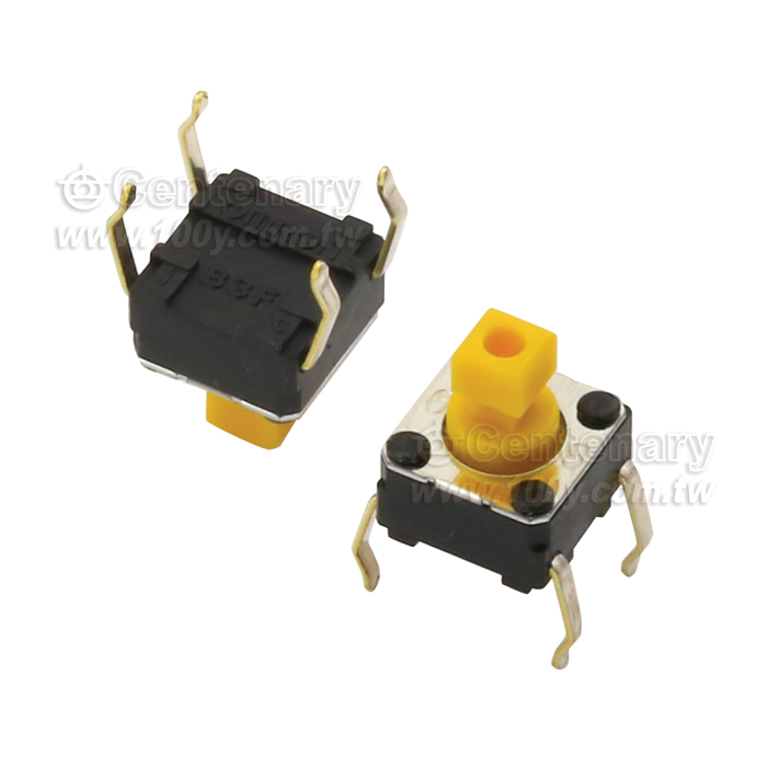 觸動開關 SPST-NO 0.05A/24V 6*6mm - 113447 產品圖片
