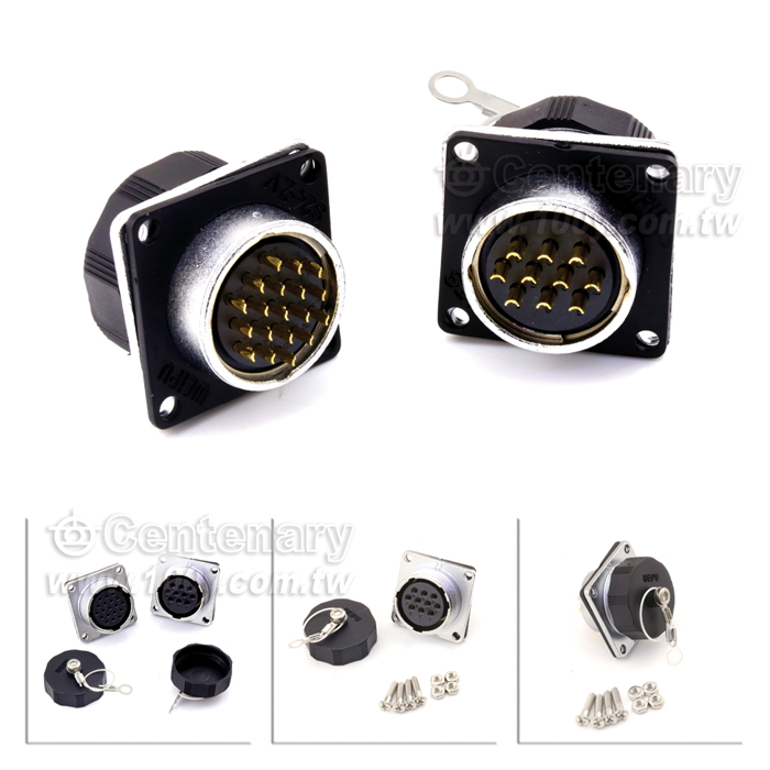 WS24 Series -Industial Circular Connectors - 115683 Product Image