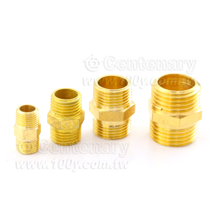SNS_雙外牙氣動銅接頭 3/8" - 115800 產品圖片