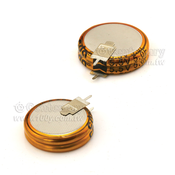 超級法拉電容 5F/5.5V 25*6mm - 115890 產品圖片