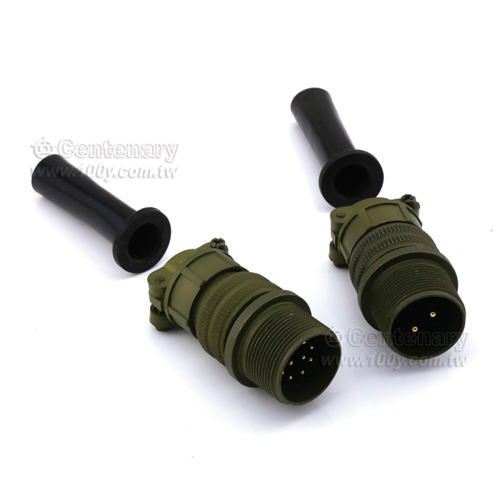 Straight Plug+Cable Strain Relief Clamp - 116253 Product Image