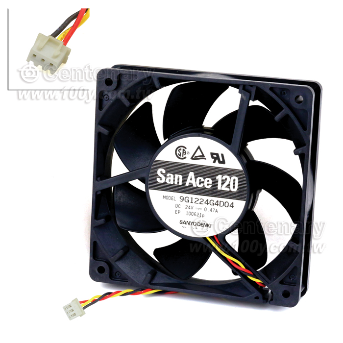 DC24V 帶線風扇 120*120*25mm - 116266 產品圖片